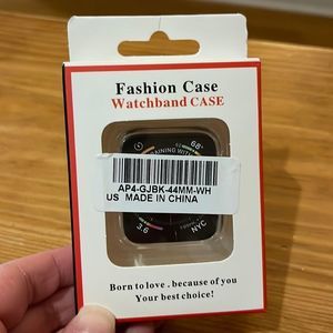 Clear rubber Apple Watch case